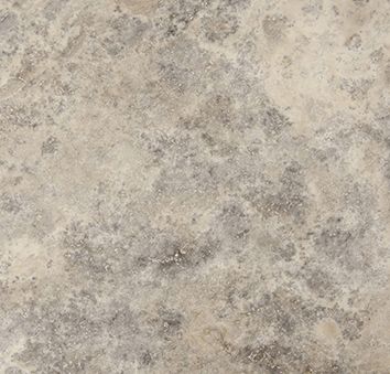 Silver Travertine Cross Cut